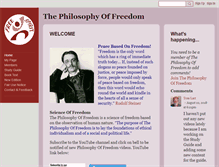 Tablet Screenshot of philosophyoffreedom.org